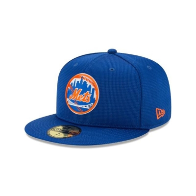 Sapca New Era New York Mets MLB Clubhouse Collection 59FIFTY Fitted - Albastri